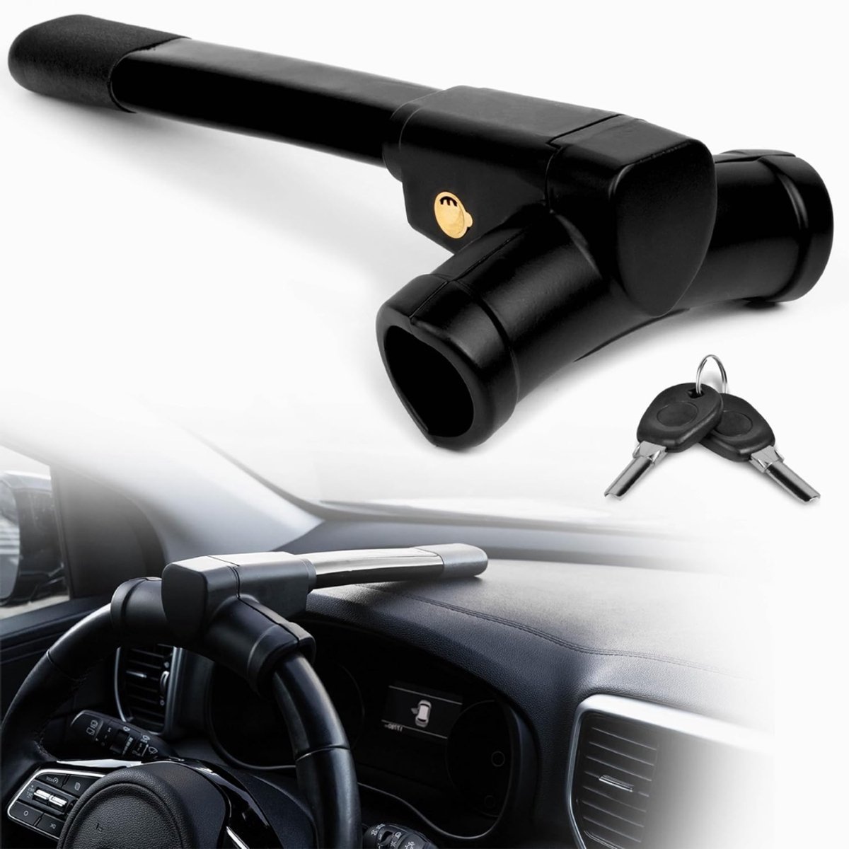 Zavio® Stuurslot Auto - Autoslot Camper - Pedaalslot