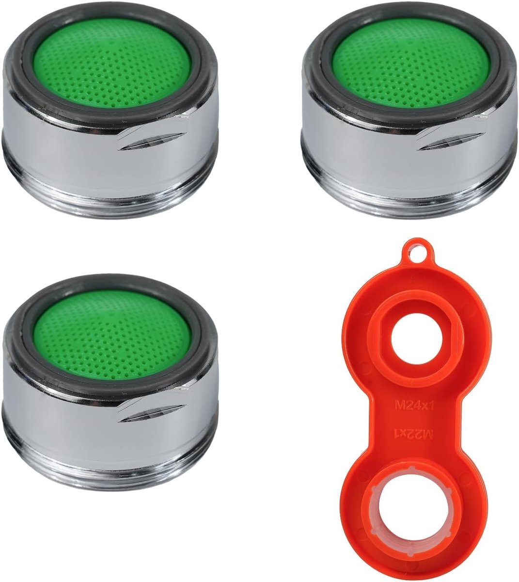 M24 Jet Regulator, Water Tap Filter, Attachment, Mixing Nozzle, Copper Attachment with Filter, Aerator for Kitchen and - ShopVlot