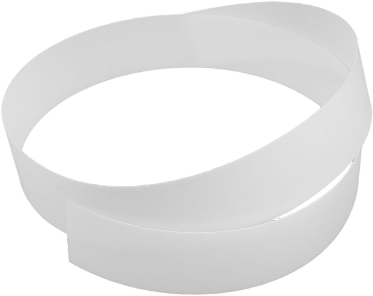SnelShoppen - Flexibele LED-diffusorplaat 122 x 4 cm, Matte Lichtstrooifolie 0,8 mm, Kunststof Buigzame LEDstrip, Ideaal voor Fotostudio en Thuisverli