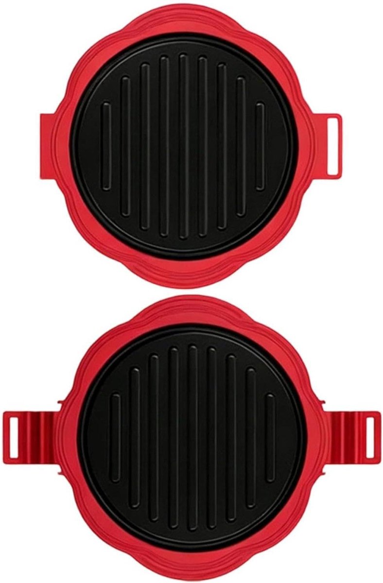 Sandwich Maker - Tosti Apparaat - Snel Ontbijt Maken - Dubbelzijdige Platen - 27 cm Breed - Zwart