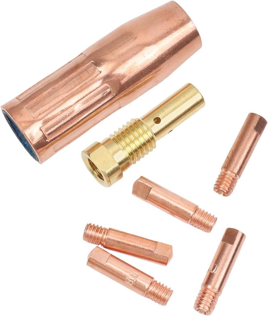 Lasser Onderdelen Set - MIG Tips - Lassen Repareren - Complete Kit - 0.030 inch - Zilverkleurig