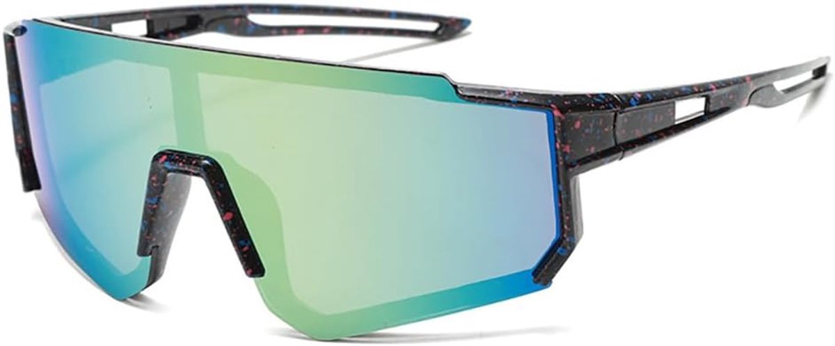 Zonnebril voor kinderen, UV400, fietsbril, gepolariseerde zonnebril voor outdoor-activiteiten, mountainbike, fietsen, skiën
