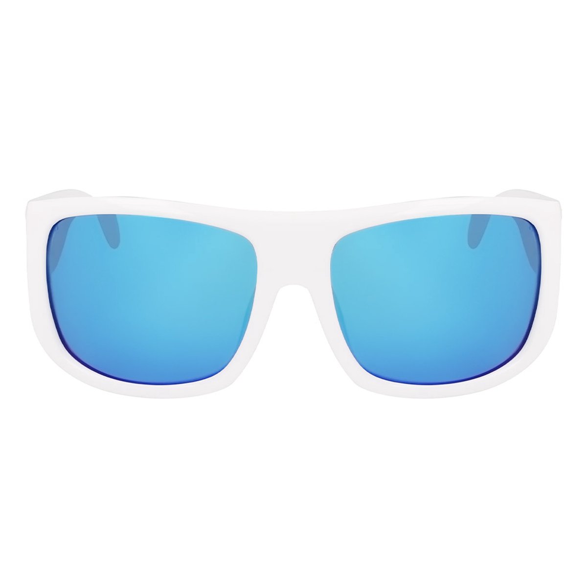 Dragon Alliance CALYPSO Zonnebril - Shiny White/Polarized Blue Ionized