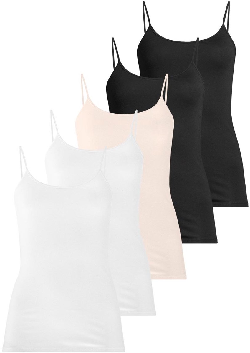 Speidel Dames spaghettitop 5 pack Nadine
