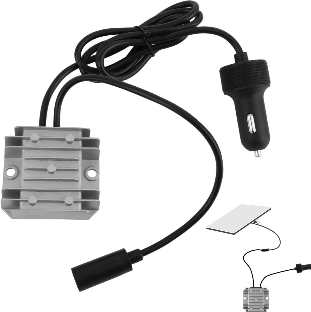 voor Starlink Mini Kabelauto Adapter, 12V/24V naar 30V 3.5A DC Voeding Universele 9-28V Ingangsstroomomvormer voor Truck Camper Boot & Off-Grid Gebruik