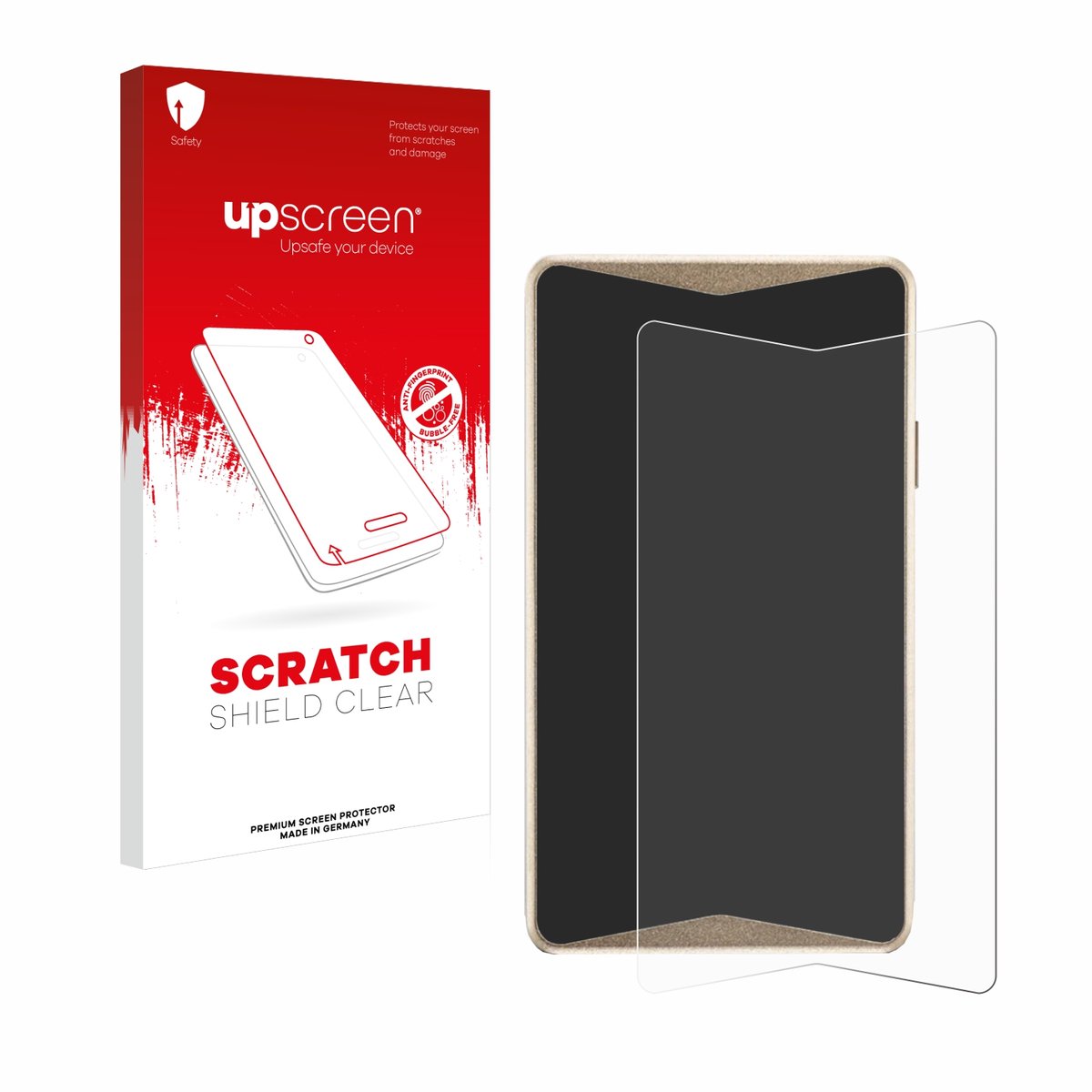upscreen - Screenprotector voor ELLIPAL Titan 2.0 Cold Wallet - Folie Beschermfolie transparant