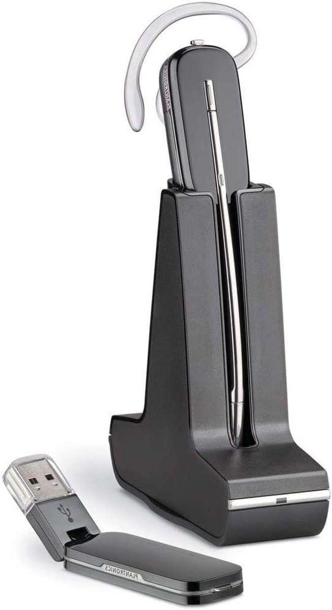 Draadloze Headset - DECT Headset Systeem - Professioneel Bellen - Lichtgewicht Ontwerp - 2268 g - Zwart