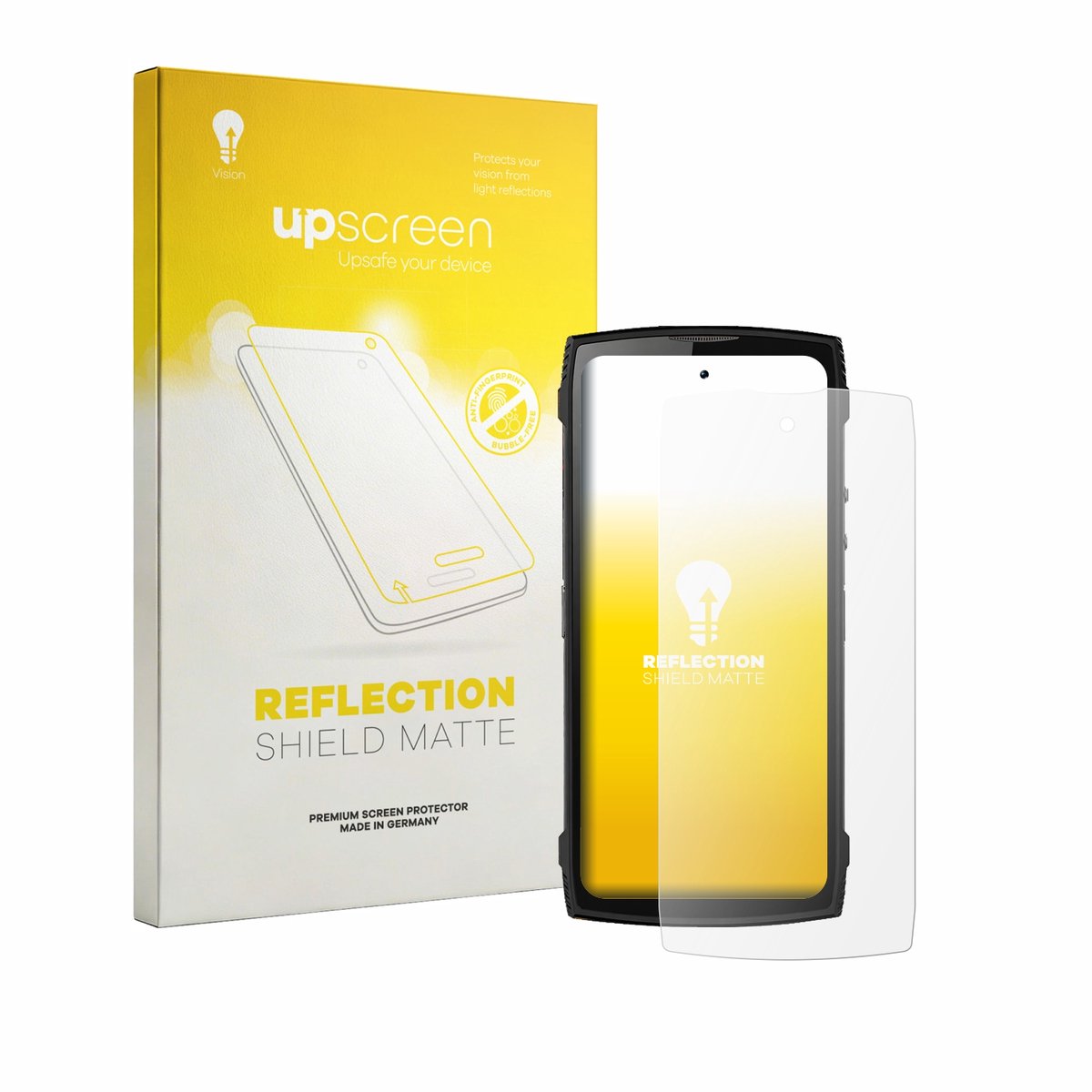 upscreen - Screenprotector voor Lagenio Panther 2 - Folie Beschermfolie anti glare matte