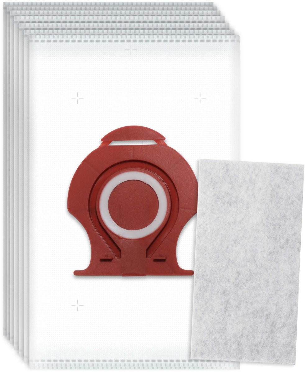 8x Dparts stofzakken geschikt voor Miele HyClean Pure CO - Guard M1 series stofzuigzak - stofzuigerzakken met 1 filter - ook voor Guard S1 en L1 TU