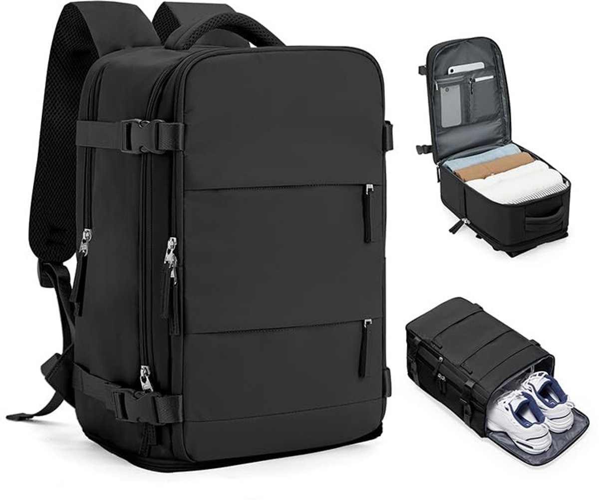 Omgoods - Ryanair Cabin Luggage Backpack 40x30x20 - Handbagage Rugzak voor Vliegtuigreizen