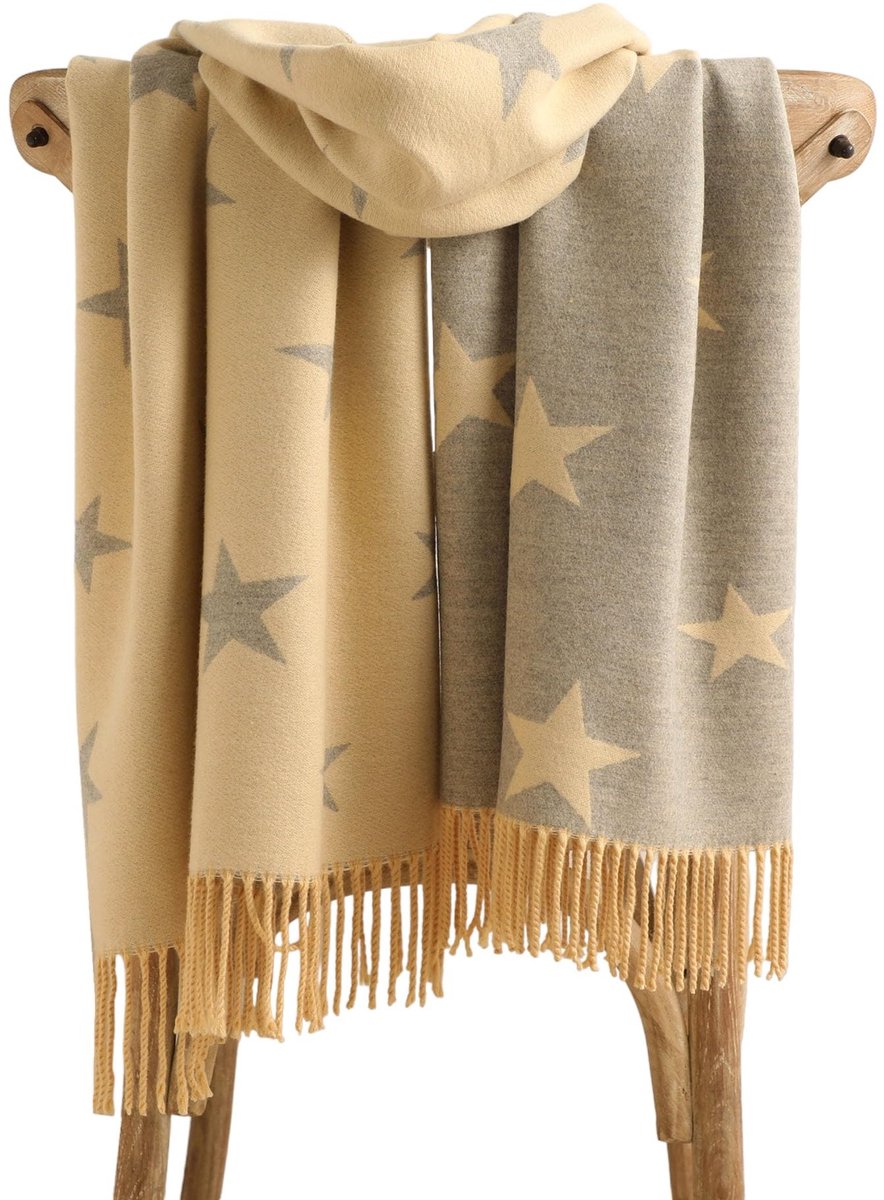 Omgoods - Super Zachte Sjaal met Dandelion Ontwerp