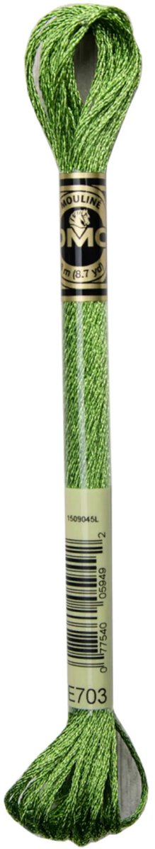 6 x Borduurgaren licht effect DMC E703