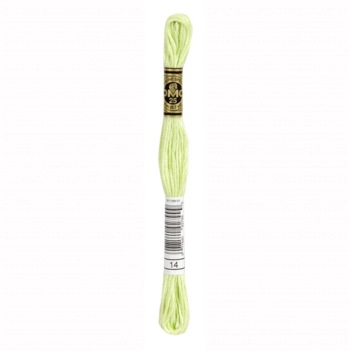 DMC Borduurzijde 14 Lichtgroen Appel - 8m