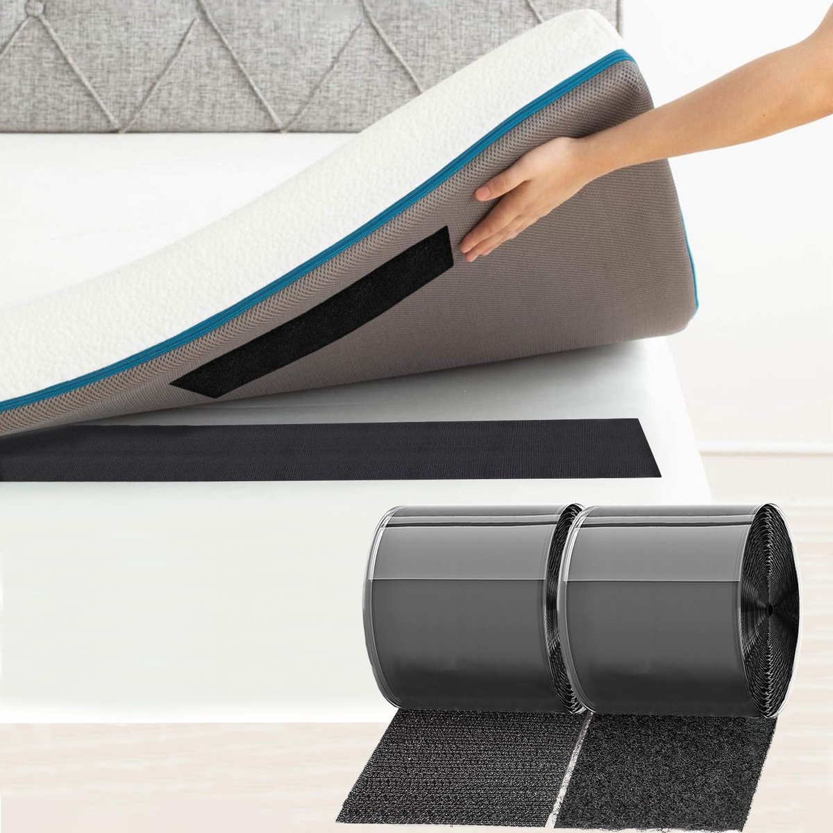 Omgoods - Zelfklevende Velcro Tape voor Meubilair en Organisatie