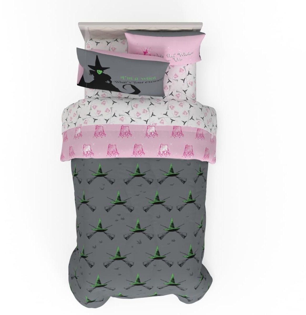 Omgoods - 5-Delig Microfibre Dekbedovertrek Set The Wizard of Oz Twin Size