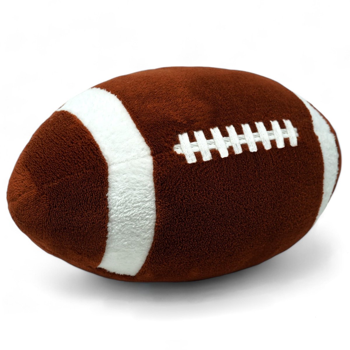 Omgoods - American Football Kussen - Zacht Pluche Sierkussen voor Sofa en Fans 28x17 cm