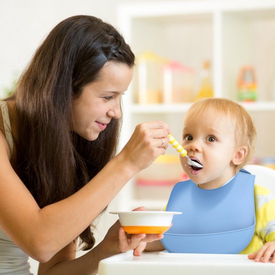 Slabbetje Baby - Siliconen Slabbetje - Slabbetje met Opvangbakje - Verstelbaar - Meerkleurig van Amvoca — afbeelding 5