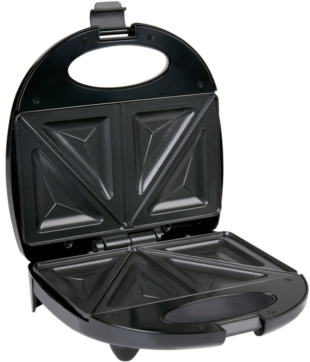 All Ride Sandwichmaker 24V - Tostiapparaat voor Onderweg met 24V Stekker - Antiaanbaklaag voor Eenvoudige Reiniging - Compacte Broodrooster voor Vrachtwagen - 240W