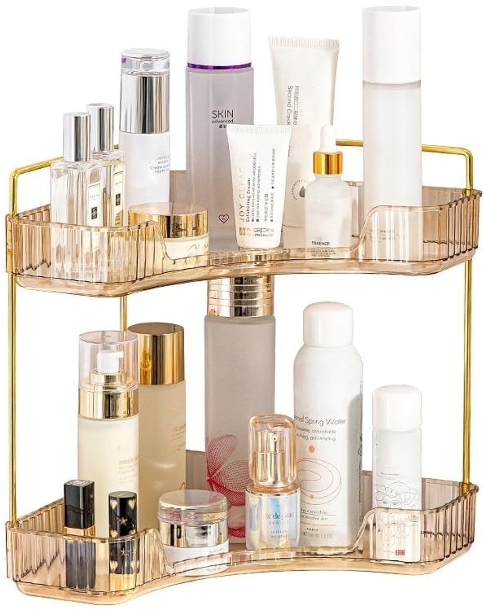Omgoods - Hoekige Badkamer Organizer voor Cosmetica en Toiletten