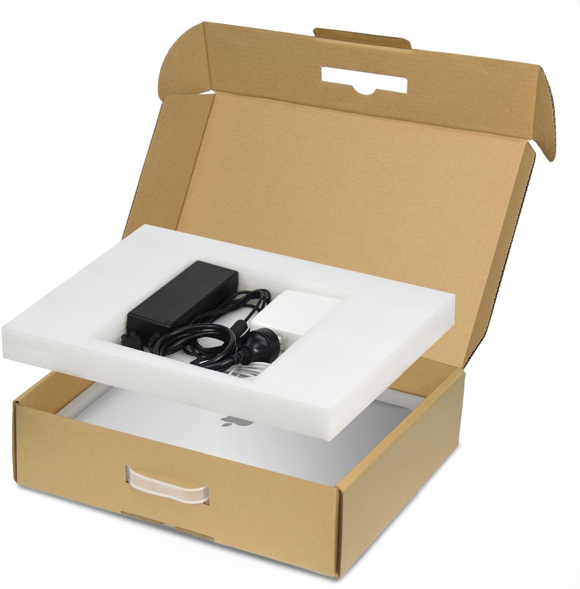 Omgoods - Laptop Verzenddoos met Beschermende Schuimvoering tot 17.3 Inch