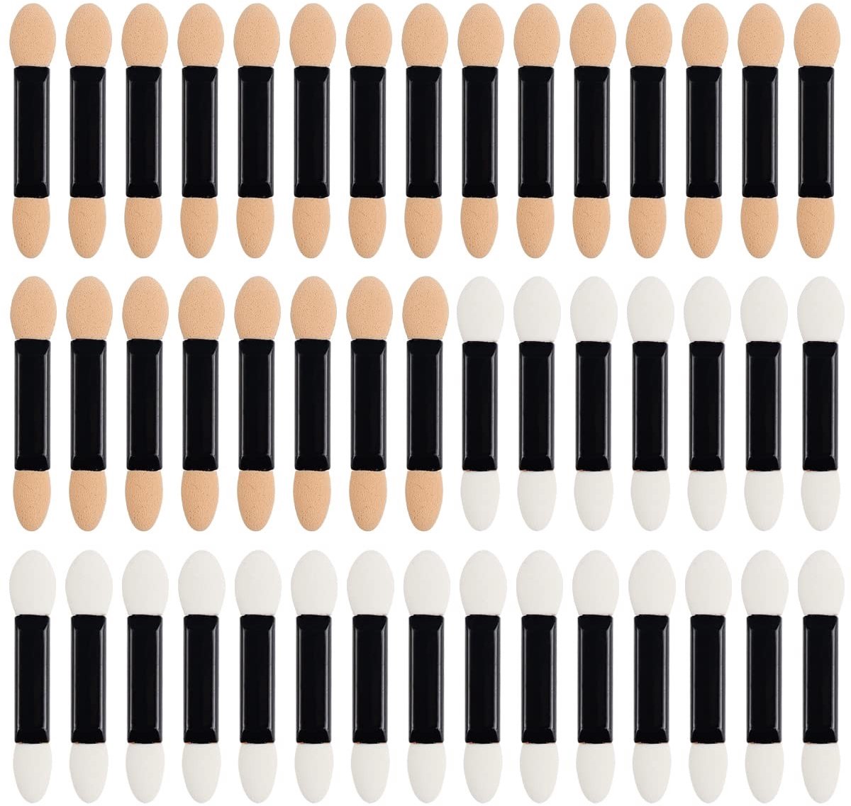 Omgoods - 100 Stuks Wegwerp Oogschaduw Applicators voor Make-up