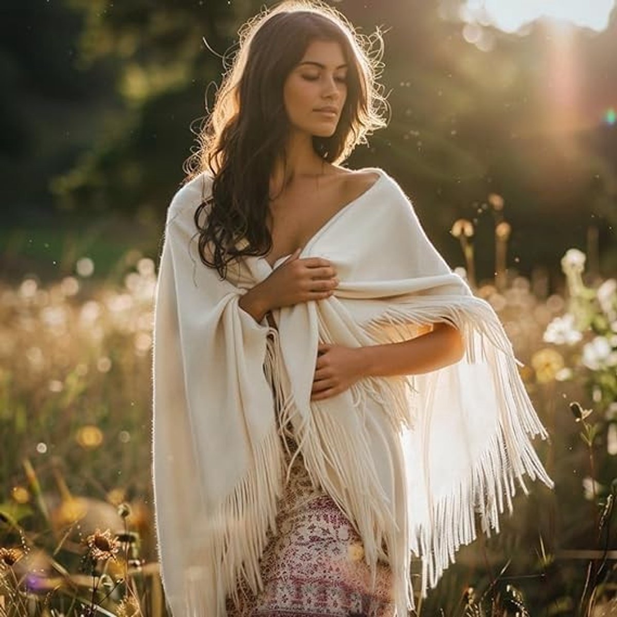 Omgoods - Luxe Pashmina Sjaal voor Dames met Geschenkdoos