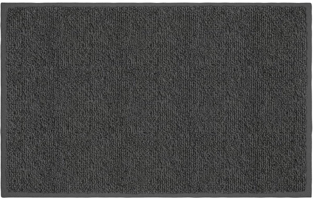 Omgoods - Ayla Badmat 50x80 cm in Anthraciet