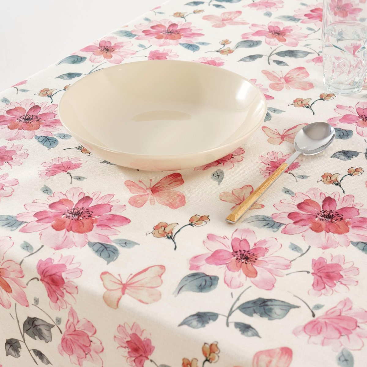 Omgoods - Vlekafstotend Tafelkleed 300 x 140 cm van 100% Biologisch Katoen