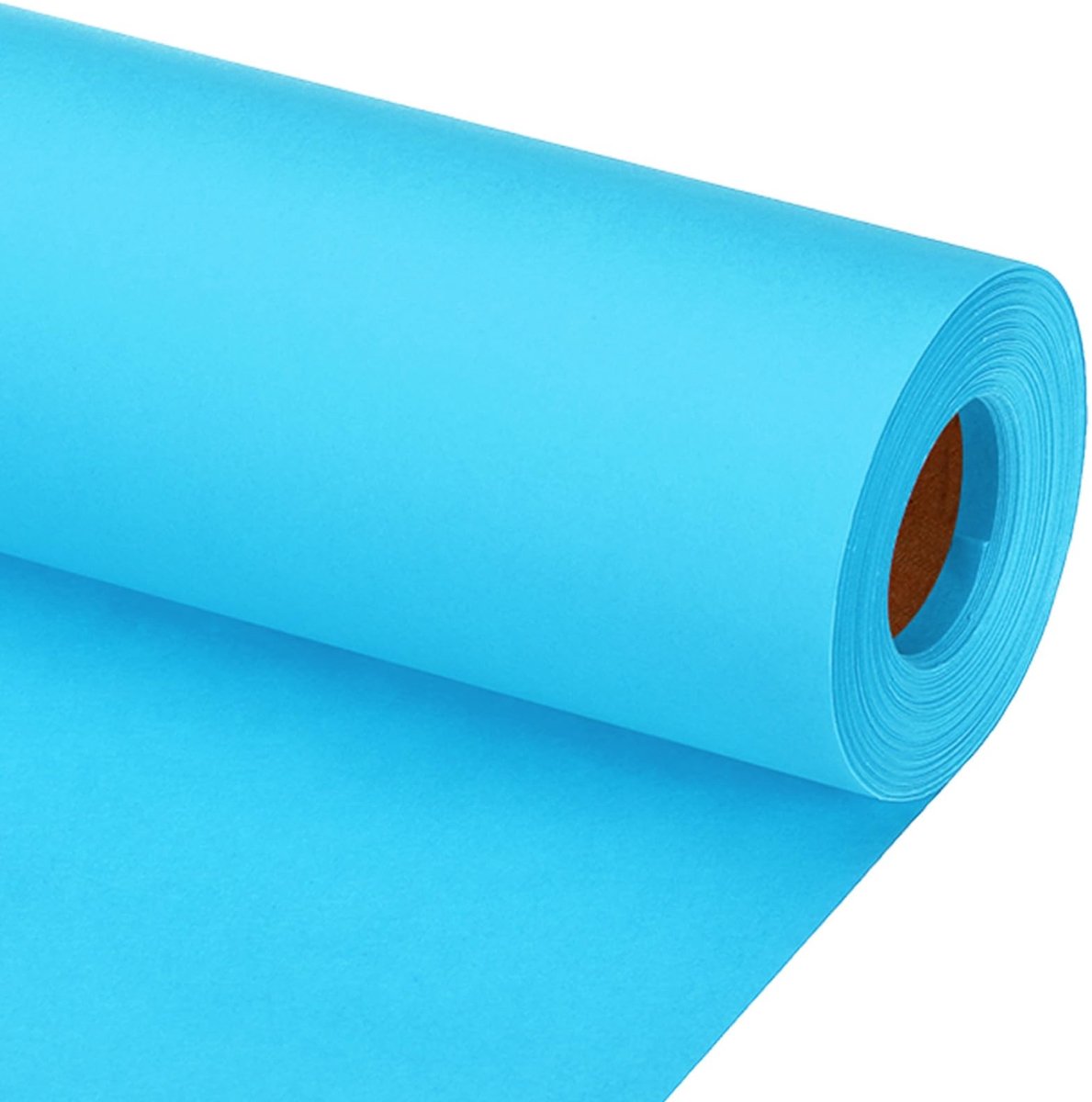 Omgoods - Kraft Papier Rol 12" x 800" - Lichtblauw Geschenkpapier voor Creatieve Projecten