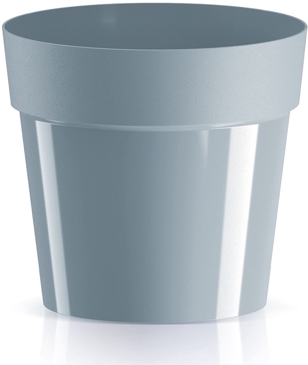 Omgoods - CUBE BASIC Bloempot Lichtgrijs