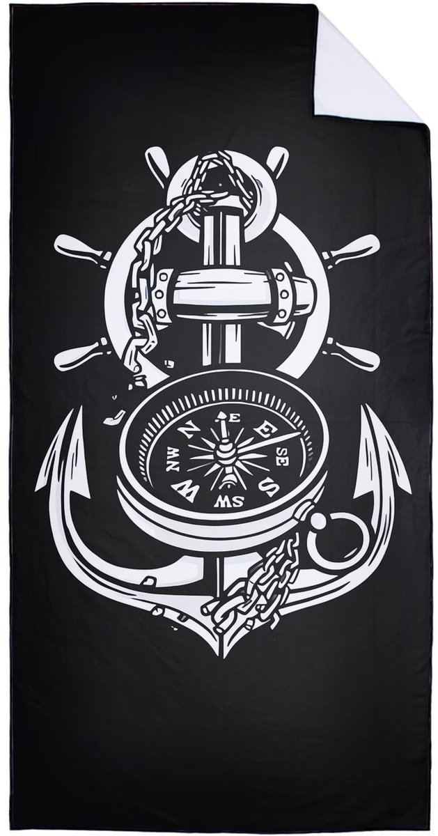 Omgoods - Sneldrogende Strandhanddoek - Grote Microvezel Handdoek 90 x 180 cm