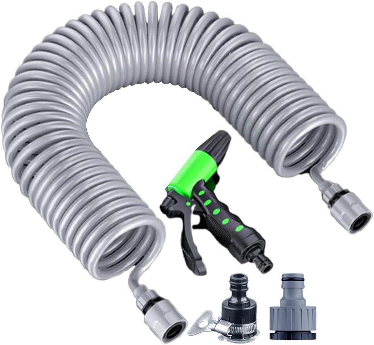 Uittrekbare tuinslang - Flexibele tuinslang Tuinsproeislang - Tuinonderhoud - 4-laagse latexkern - 20 meter - Uniek