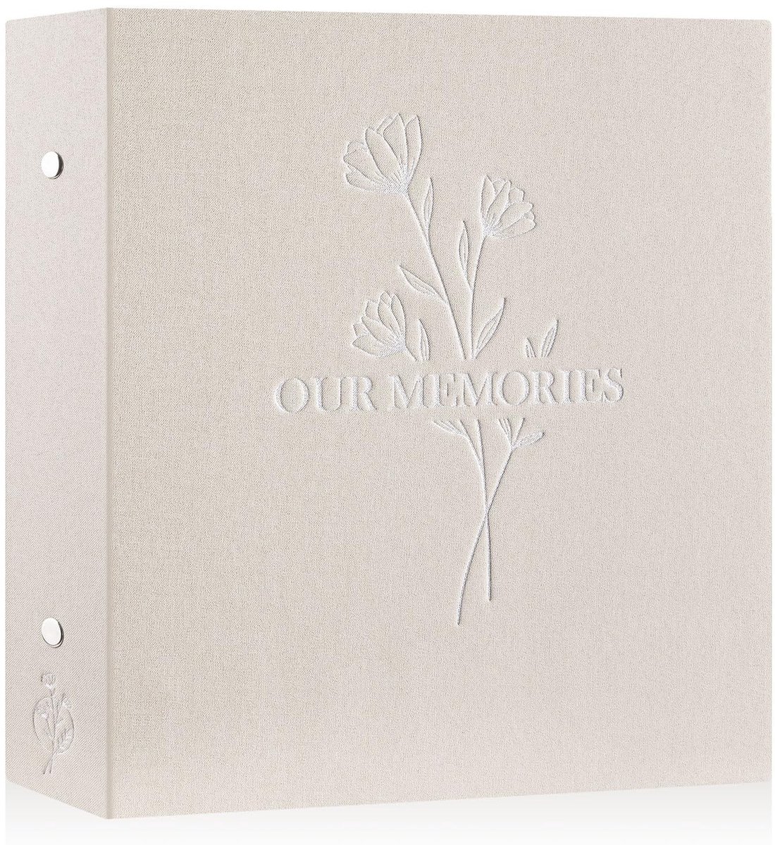 Omgoods - Extra Groot Fotoalbum voor 1000 Foto's met Linnen Cover