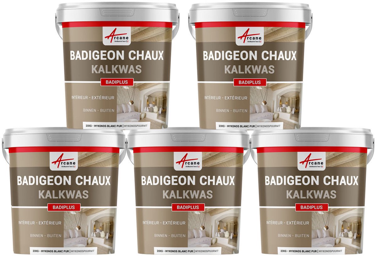 Kalkpleister Binnenmuur en Buitengevel - BADIPLUS