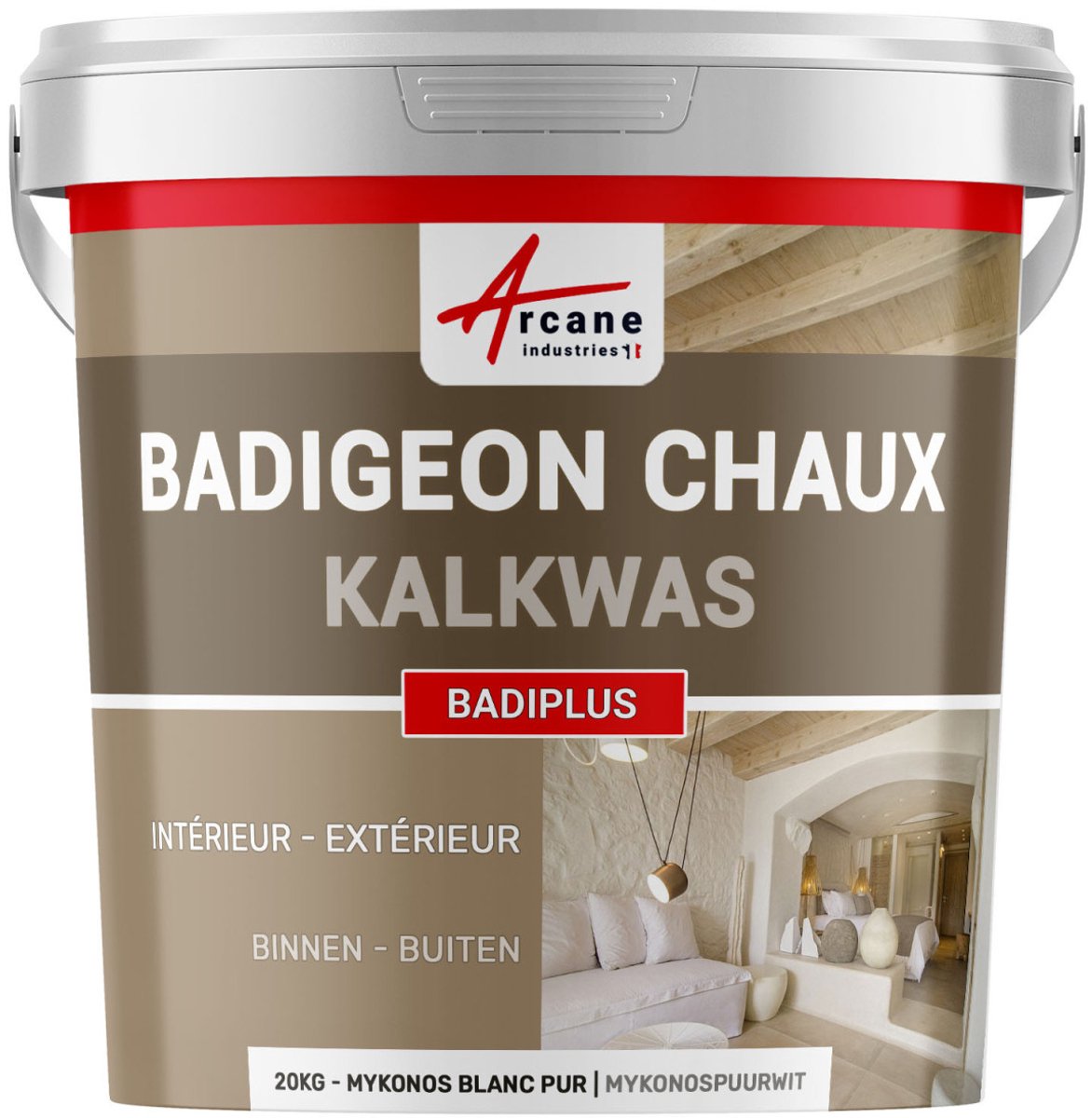 Kalkpleister Binnenmuur en Buitengevel - BADIPLUS