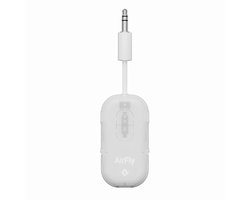 Twelve South AirFly Pro 2 – Geniet van In-Flight Entertainment met Draadloze Hoofdtelefoons – Koppel Twee Sets Draadloze Hoofdtelefoons voor Gedeeld Luisteren – Meer dan 25 Uur Batterijduur - Blauw
