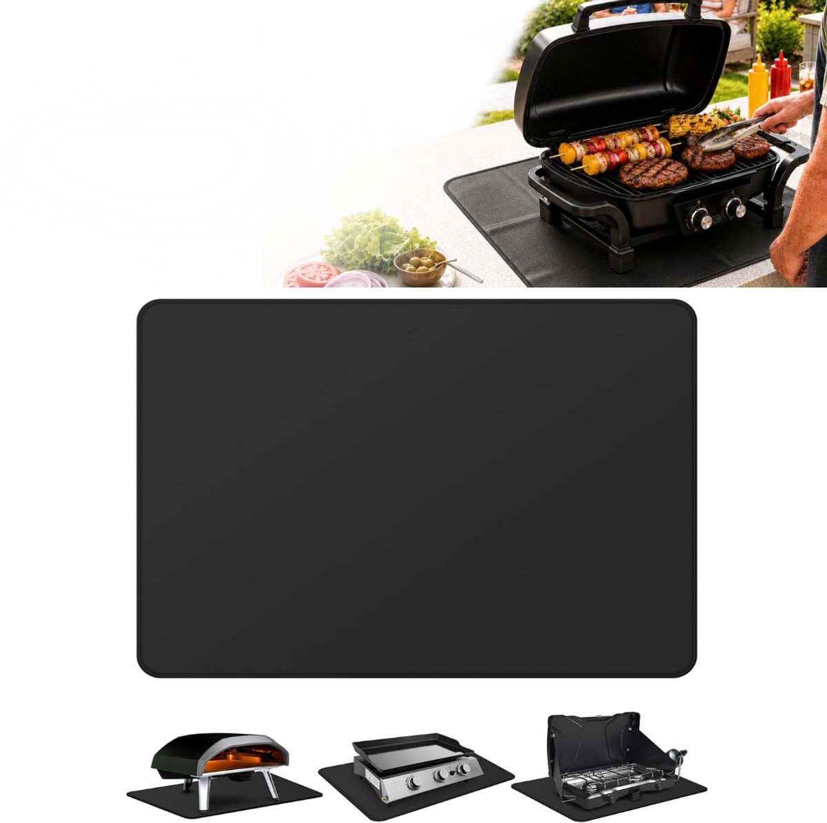 Zavio® Vuurvaste Mat - Hittebestendige Haardmat - Open Haard