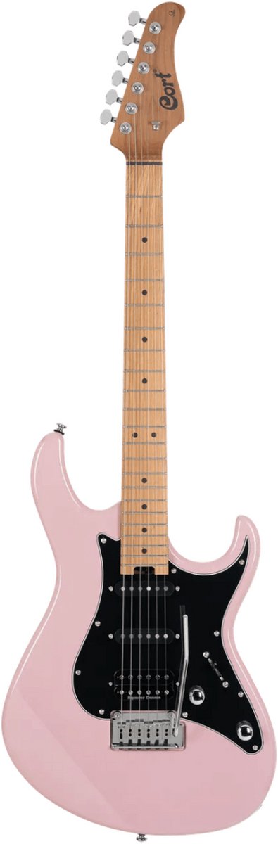 Cort G290 Modern DR ST-Style Elektrische Gitaar Pink