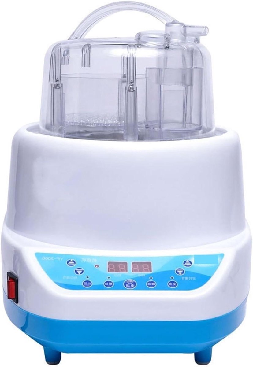 Stoomgenerator Douche - Stoombad Generator - Ontspanning Thuis - Roestvrijstalen Tank - 4 Liter - Wit