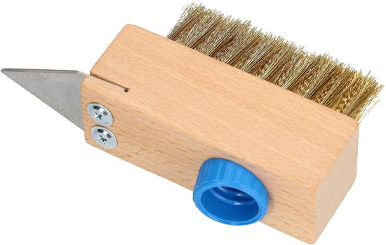 Voegenborstel Set - Onkruidborstel Steenborstel - Bestrating Reinigen - Met Stalen Borstelharen - 40 mm - Niet gespecificeerd — afbeelding 4