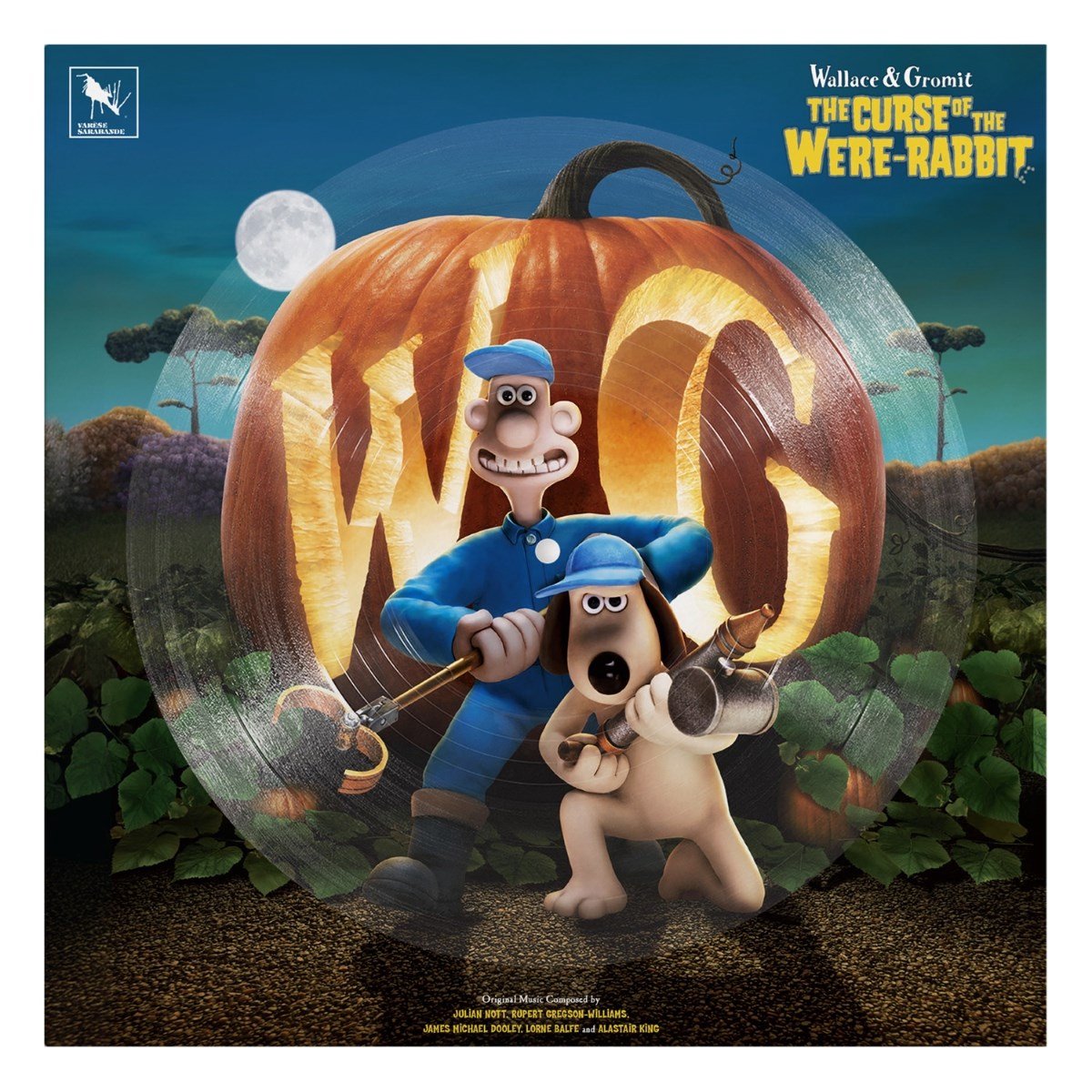 Julian Nott, Rupert Gregson-Williams & James Michael - Wallace & Gromit: The Curse Of The Were-Rabbit (LP) (Original Soundtrack)
