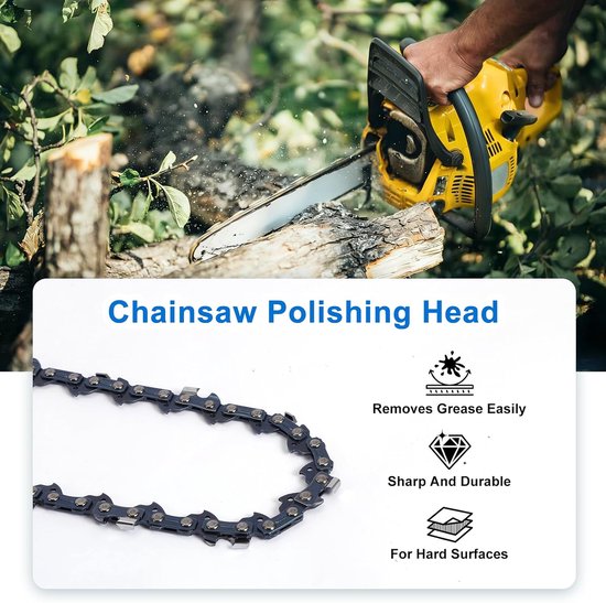 Zaagkettingen, 25 cm 3/8 Inch LP 40 Aandrijfschakels 1,1 mm, Terugslagarme Ketting, Compatibel met Makita DUC254Z, Oregon, Einhell-GE-LC 18/25 Li — afbeelding 3