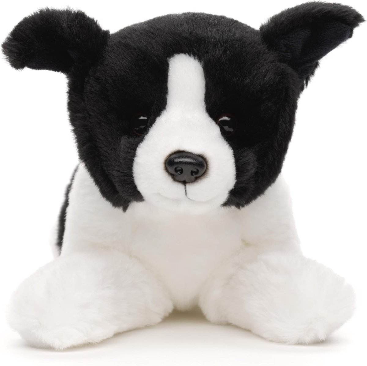 - Eco-Line - Border Collie, liggend - 30 cm (lengte) - pluche hond - pluche dier, knuffeldier