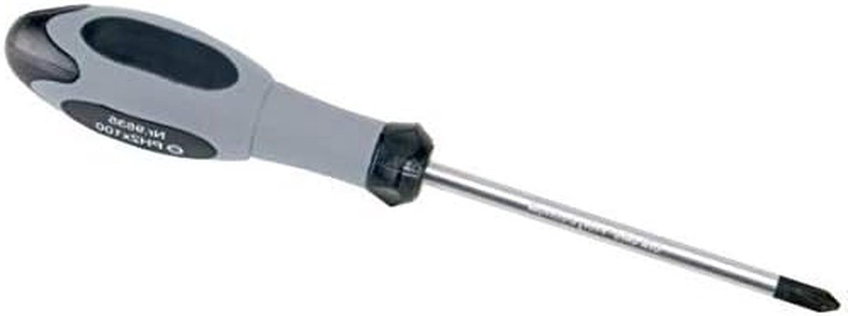 PH Schroevendraaier - Kruiskopschroevendraaier - Schroeven Vastdraaien - Ergonomische Handgreep - PH 3 - Zwart