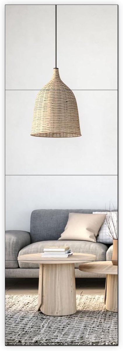 Wandspiegel 30 x 40 cm - zelfklevend - 4 stuks - eenvoudig te bevestigen - ShopVlot
