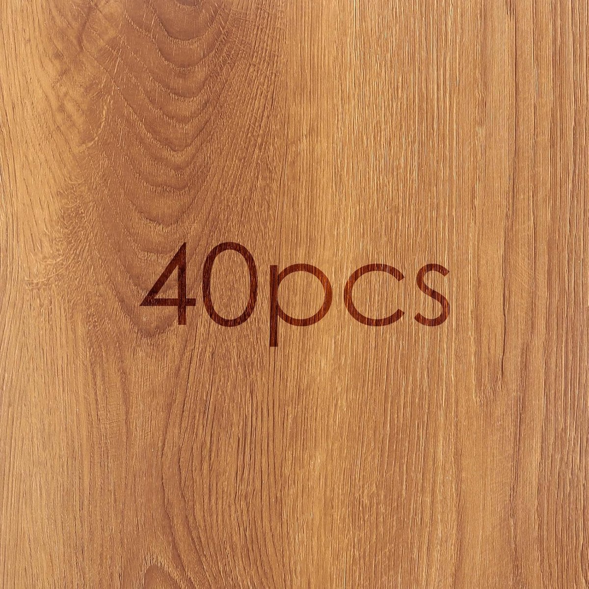 40 stuks pvc-vloerbedekking, zelfklevend, 30 x 30 cm, voor vinylvloeren, betonlook, antislip, waterdicht, voor woonkamer