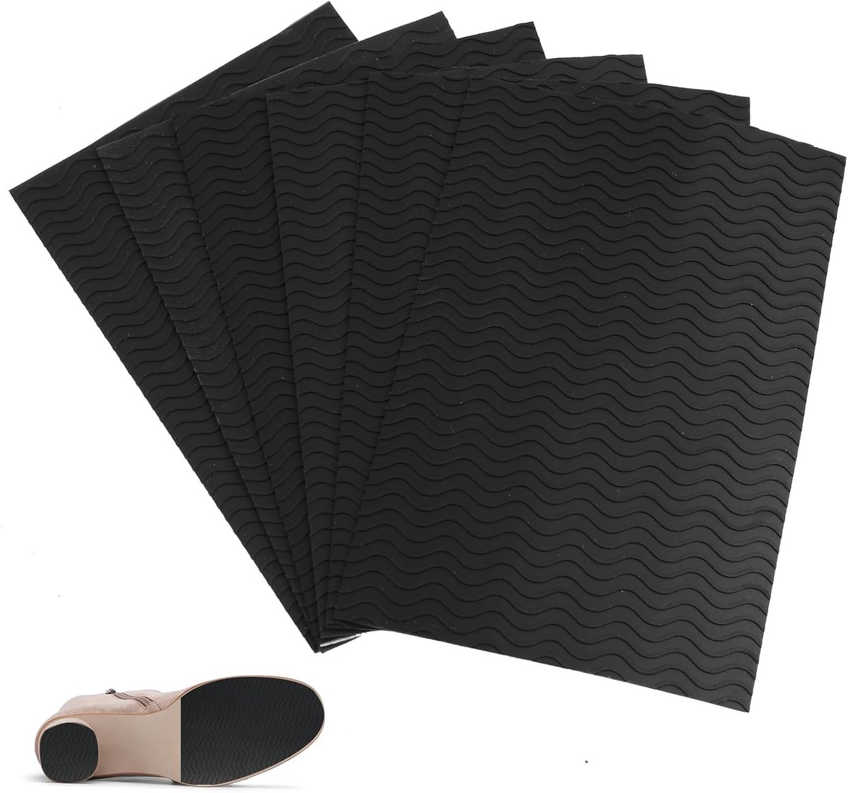 6 stuks zelfklevende antislipzolen, beschermpads voor inlegzolen, antislip, voor alle maten