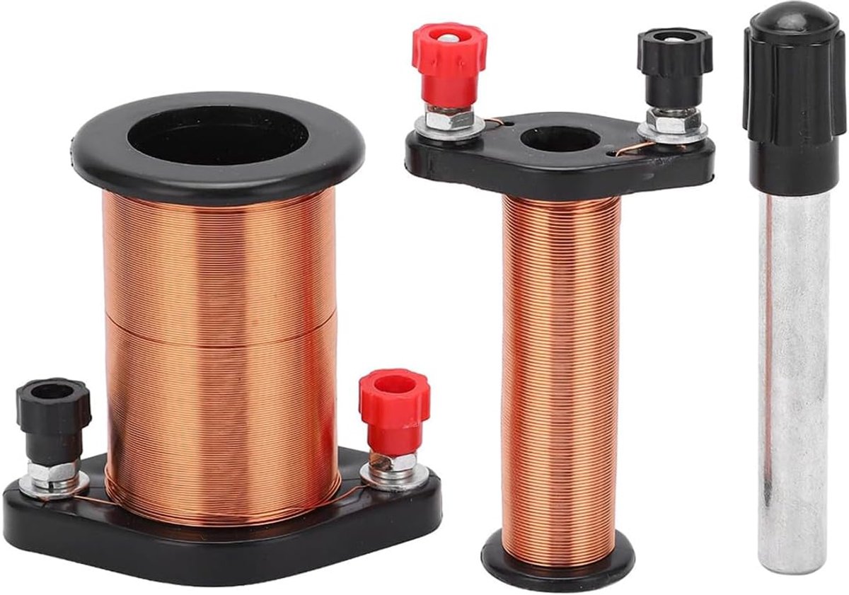 Primaire spoel Experimenteel instrument Inductiespoel Elektromagneet Kit Natuurkunde lesmateriaal Leraar Natuurkunde les Galvanometer