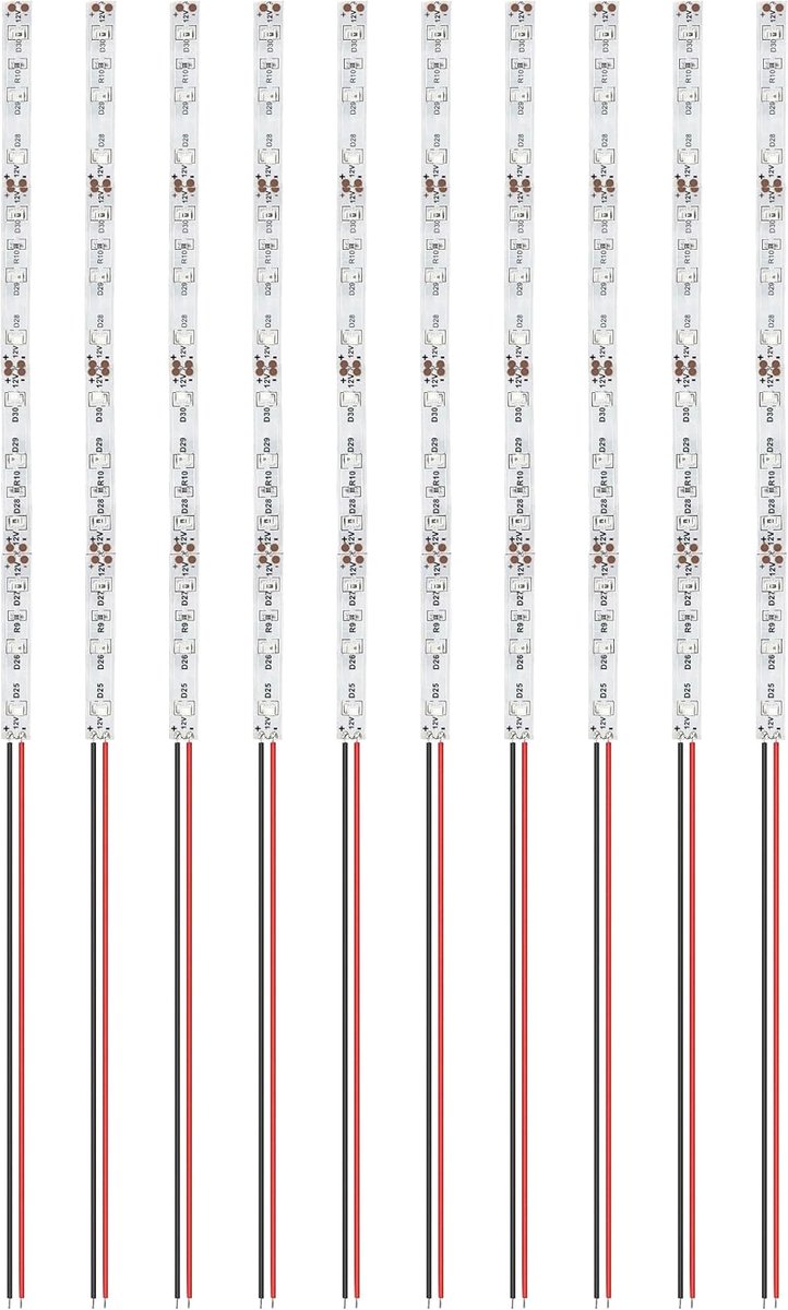 Ledstrips, 2835 SMD LED, 12-18V strips, modelbouw led-verlichting, rood