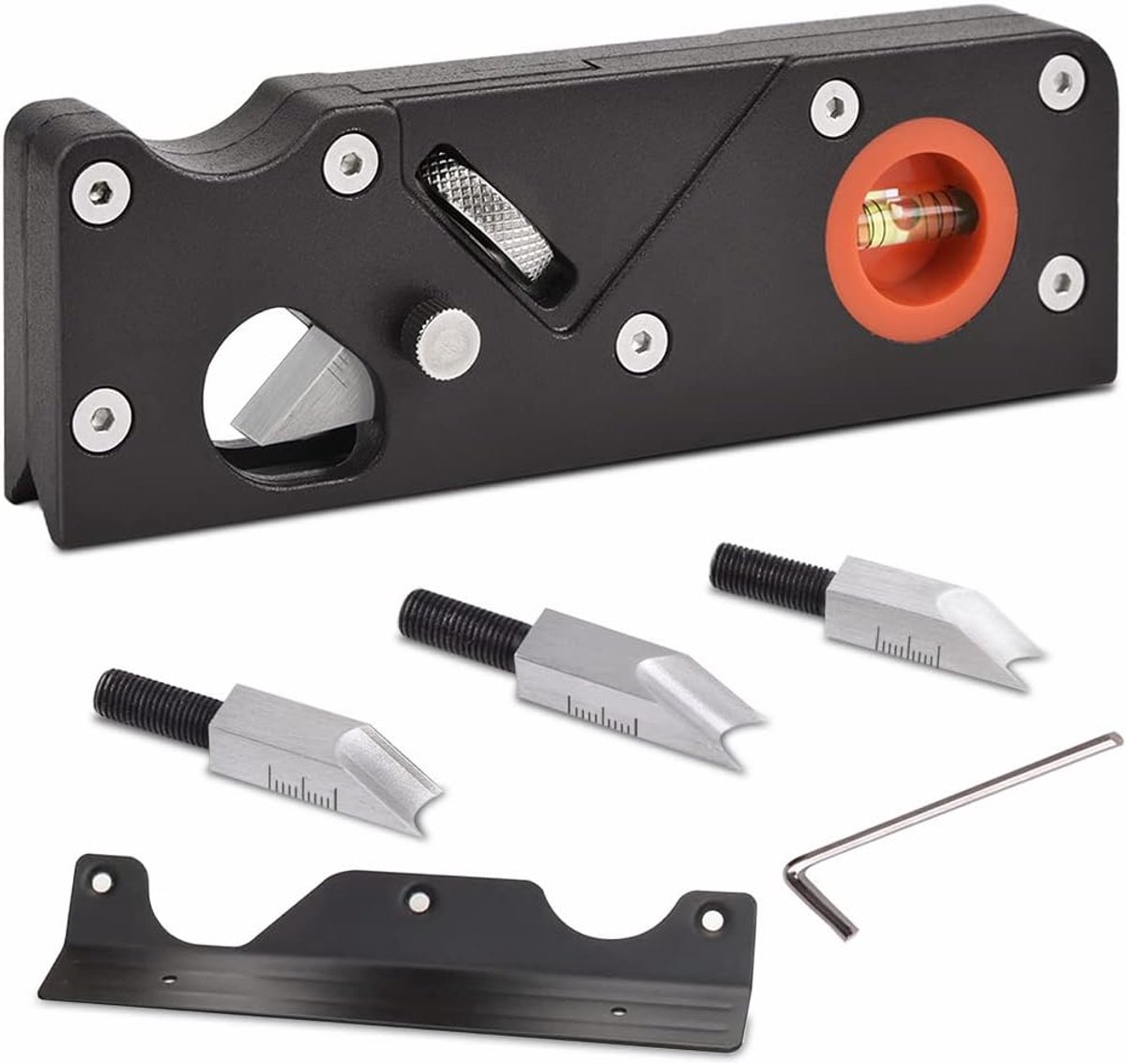 Afschuiningsschaaf voor houtbewerking, handmatige schaaf voor houtbewerking, houtbewerkingsschaaf voor het afschuinen en snijden van hout (planer4cutters)